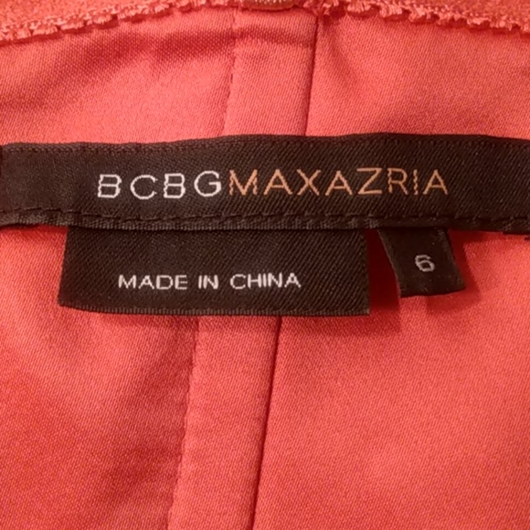 BCBGMaxaZria Strapless Dress | Sz 6 - Picture 6 of 8